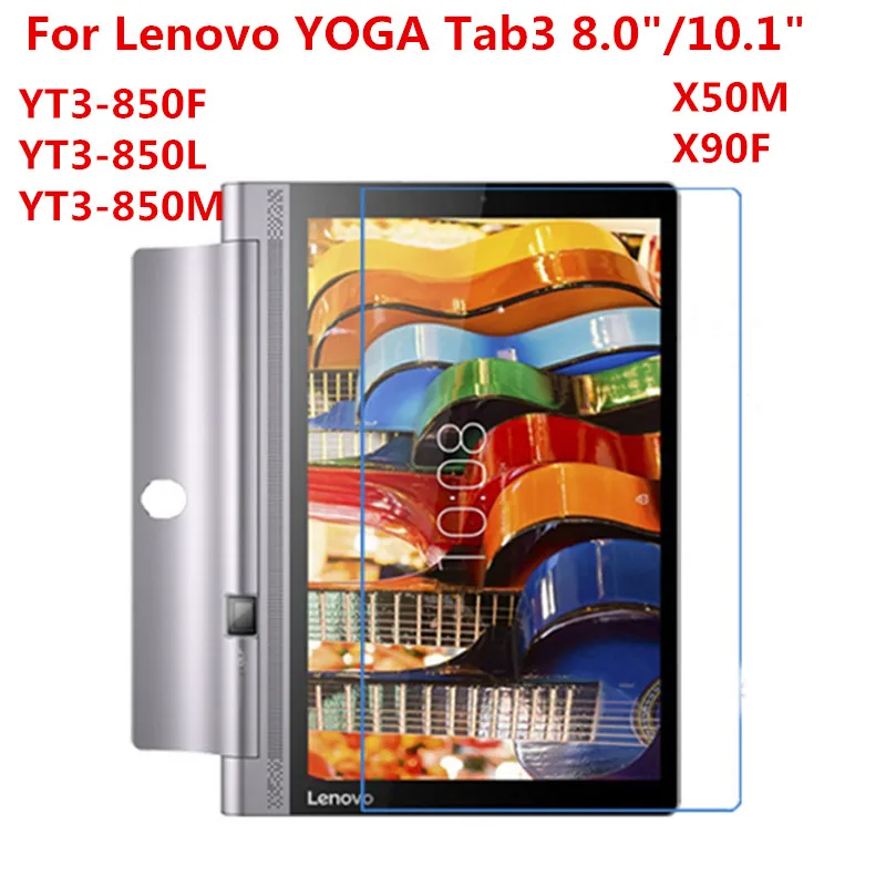Закаленное стекло для планшета Lenovo YOGA Tab 3 8 0 10 1 X50F X50M Plus Pro X90F YT3 850F X703F|tempered glass|glass for