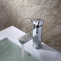 queexu basin sink faucet commercial modern bathroom faucets single handle chrome single hole washbasin faucet