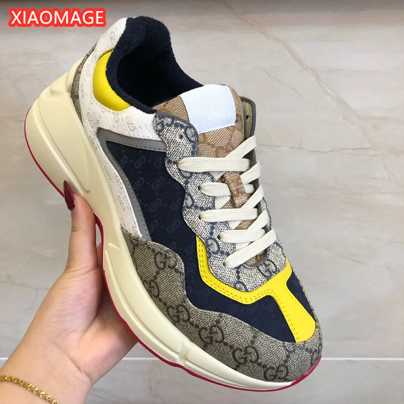 

2021 new fashion all-match thick-soled inner increased pair of casual sneakers