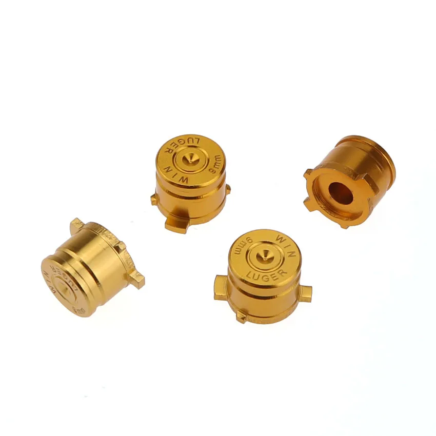 YuXi 4 шт./компл. алюминиевые металлические пуговицы в виде пуль замена ремонта для