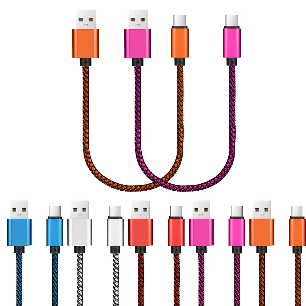 0 3 м usb type C кабель для USB быстрой зарядки samsung Note10 S10 Plus Xiaomi Quick Charge 4 кабель|Кабели