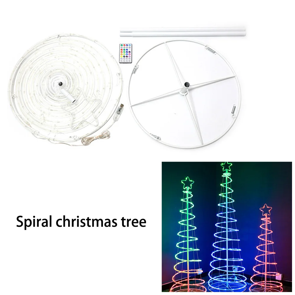 Адресные светодиодные гирлянды для рождественской елки 1 2 м 5