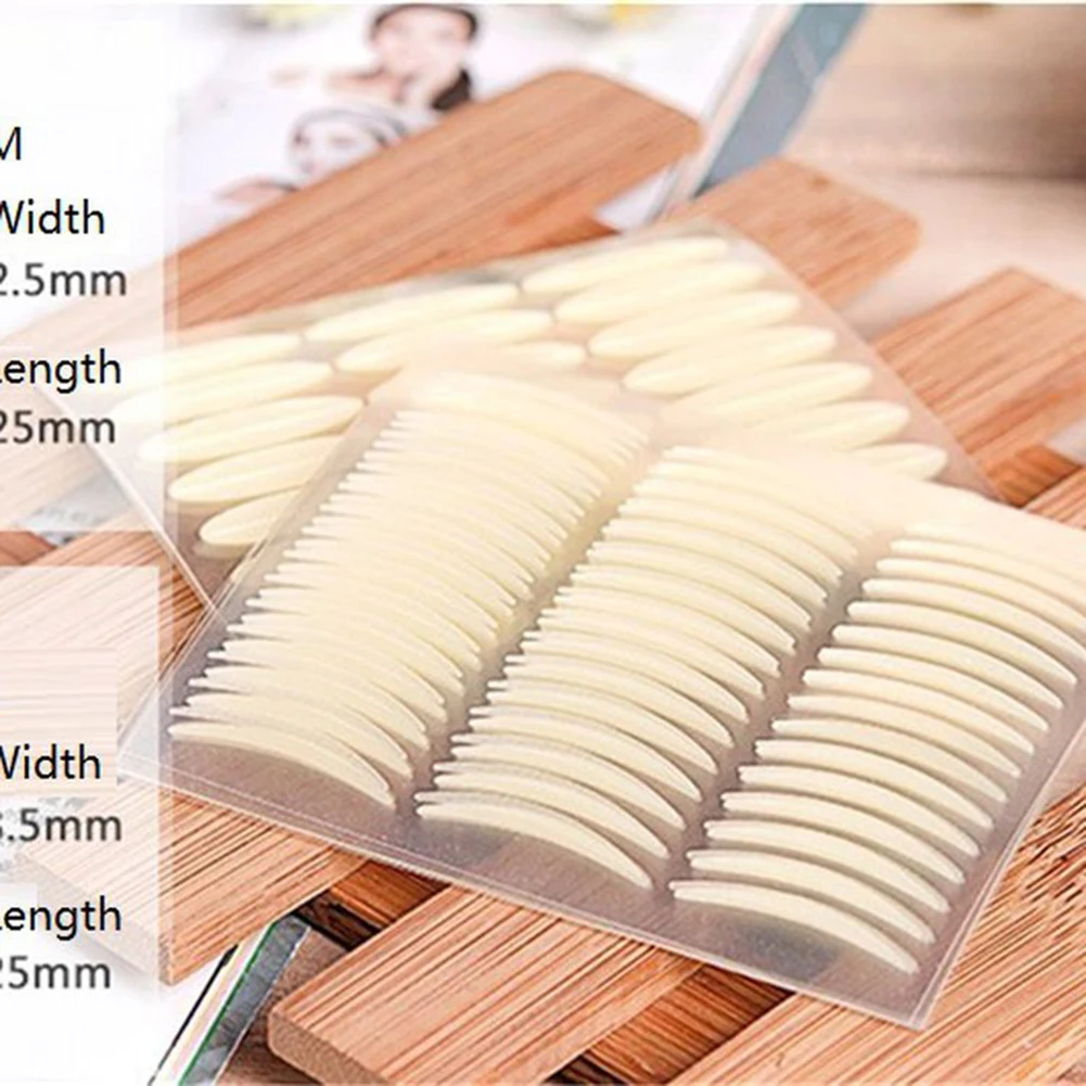 10 листов супер-липкая невидимая широкая узкая наклейка для двойного века макияж