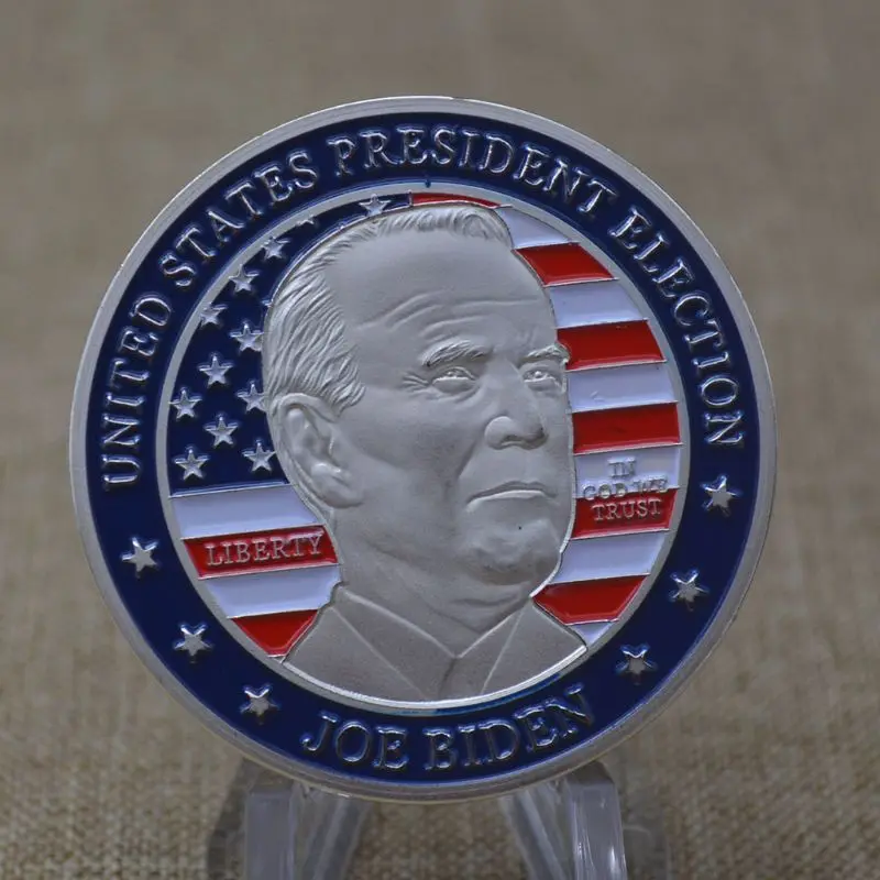 

National Flag Joe Biden President Souvenir Collectible Coins R9JC
