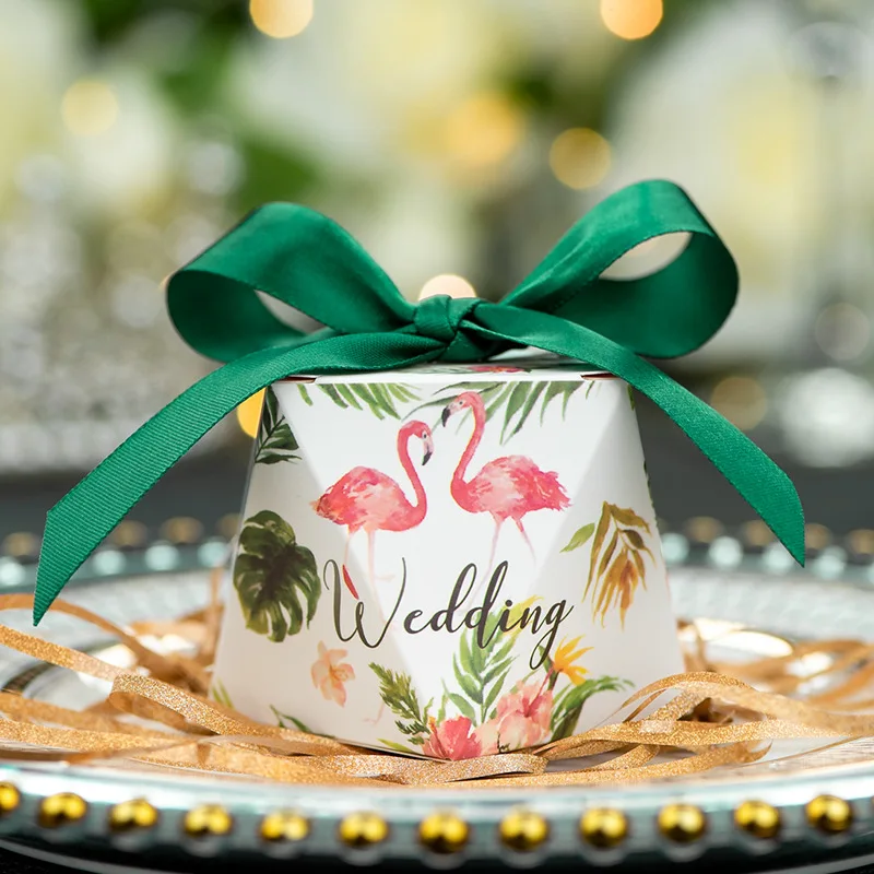 

Gift Box Diamond Shape Paper Candy Boxes Chocolate Packaging Box Wedding Favors for Christmas Birthday Party Decoration Gift Box
