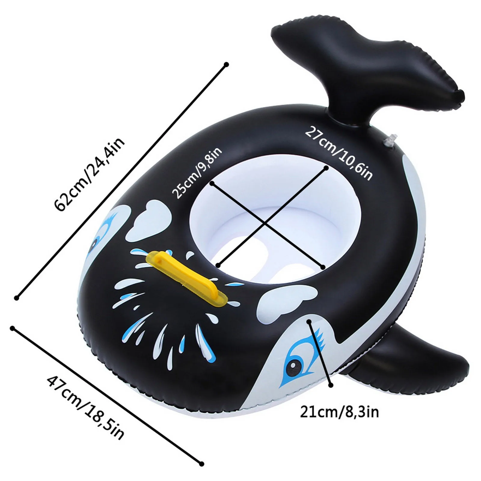 

Baby Kids Float Penguin Inflatable Pool Toys Cartoon Inflatable Swimming Ring Cute Penguin Inflatable Float Summer Toys