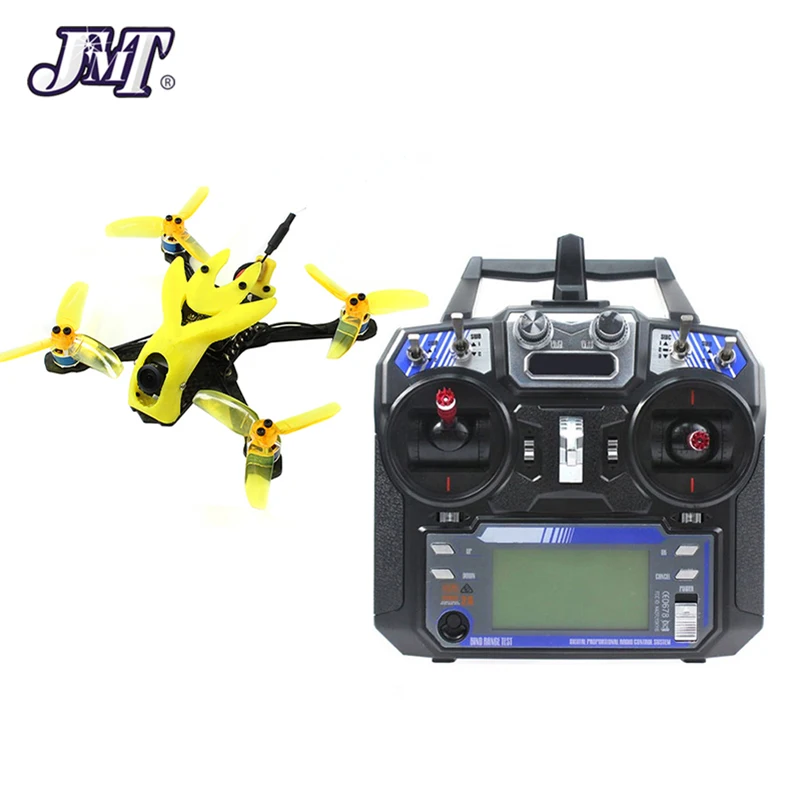 DIY гоночный Дрон 135 мм бесщеточный FPV 2S мини F4 Контроллер полета XT1104-7500KV Flysky FS I6 пульт дистанционного управления RC Квадрокоптер