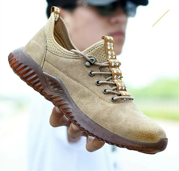 

New Mens Womens Safety Shoes Steel Toe Cap Work Protective Footwear Trainers