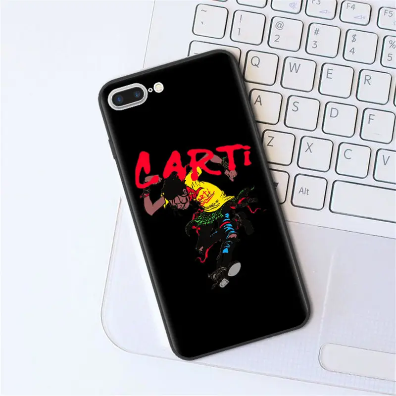 T6838 Rapper singer Playboi Carti Black Soft silicone TPU Phone Cases For iPhone X 5s 5 SE 6s 6 7 8 Plus XS Max XR Coque Back Cover - Цвет: T6838