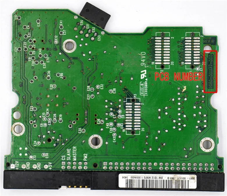 Печатная плата Western Digital для жесткого диска 2060-001177-000 REV A 2061-001177-001 / WD400BB | Компьютеры