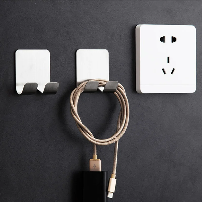 2019 Горячее предложение нержавеющая сталь розетка крюк не содержит гвозди