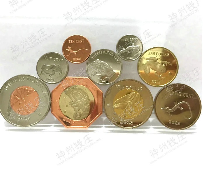 

9 pcs/set Coin commemorative coins of Saba Island in 2013