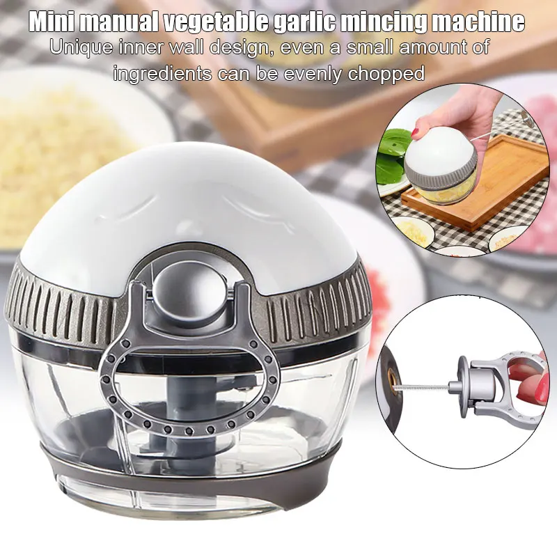 Волшебный мини ручной измельчитель для фруктов и овощей еды чеснока имбирного
