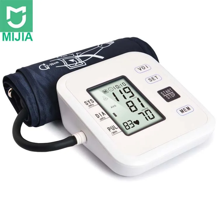 Автоматический цифровой монитор артериального давления на руку пульсометр