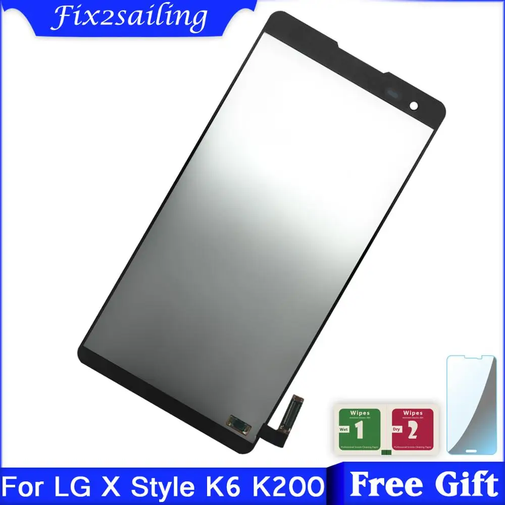 100% протестированный рабочий ЖК-дисплей для LG X Style K6 K200 K200DS зеркальный запасные