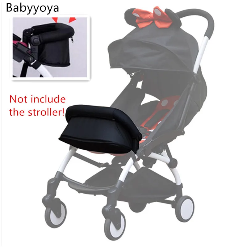Детская коляска подлокотник бампер бар ноги borad расширение feetresest для babyzen yoyo, babyyoya для детской коляски Аксессуары с колесиками