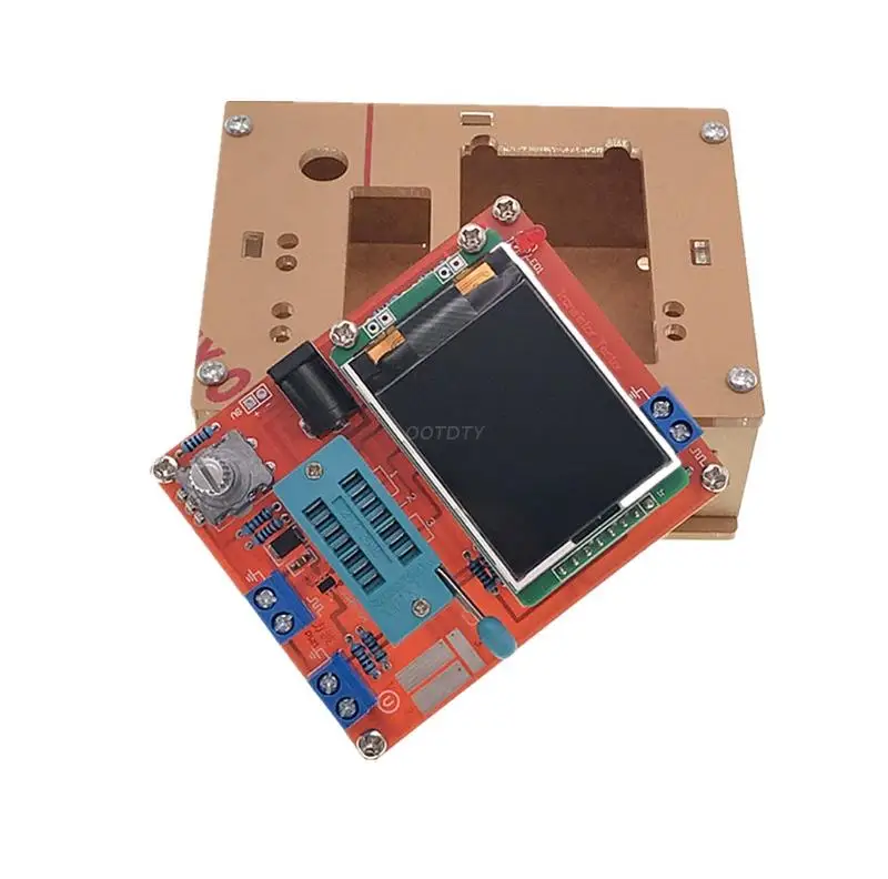 OOTDTY Acrylic чехол Shell GM328 транзисторный Тестер TFT Diode LCR ESR Meter PWM Square|Детали и аксессуары