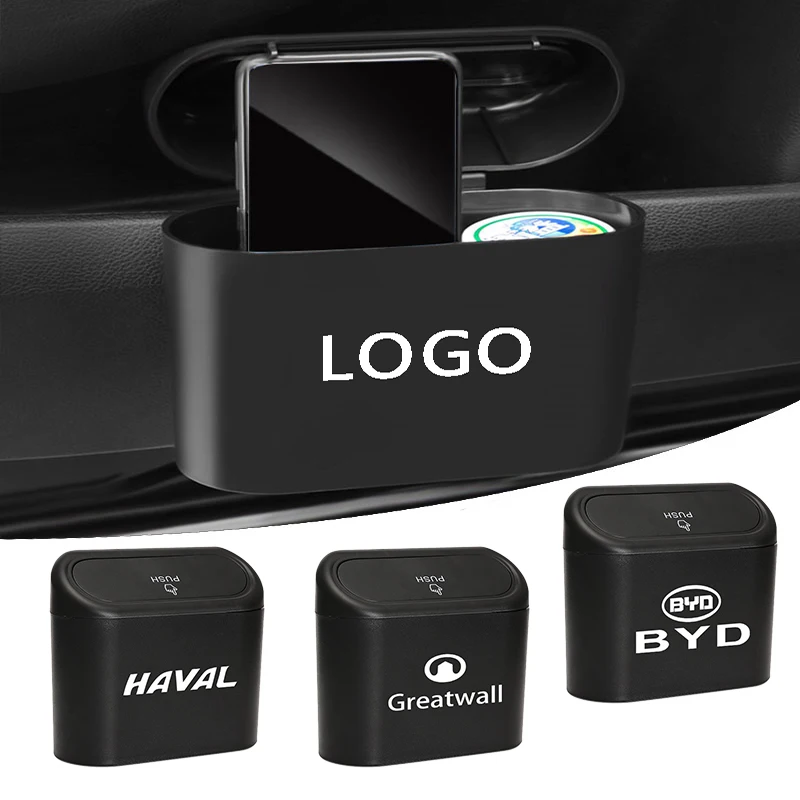 

1Pcs Car Logo Portable Trash Bin Car Interior Goods For Mazda Accessories 3 6 Sedán CX3 Cx5 Cx7 Cx30 CX9 MX5 RX8 Miata Protegido