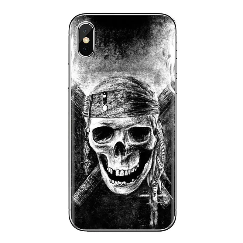 Пираты Карибского моря Карибский череп художественный защитный чехол для