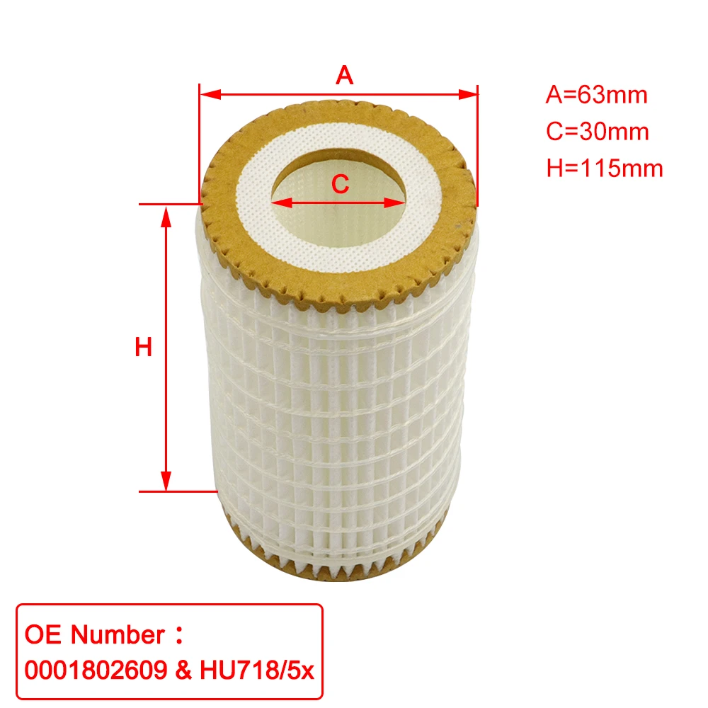 

New Professional Replacement Air Filters & Oil Filter for Mercedes W164 W203 W211 C209 R171