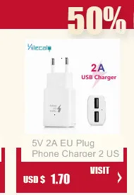 Быстрое зарядное устройство, двойной USB, зарядное устройство для телефона, 3.1A, быстрая зарядка, ЕС, США, вилка, мобильный дорожный настенный адаптер для iPhone X, iPad, samsung, планшета