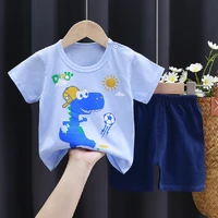 baby boys clothes sets 2021 summer newborn cotton topsshorts 2pcs sportsuits for bebe boys girls toddler fashion
