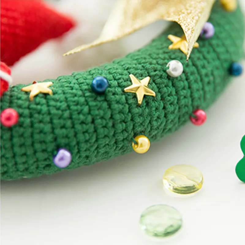 RUBI ручная Рождественская Кукла со средней шерстью вязаная крючком кукла с