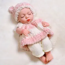 35 см имитация Baby Rebirth кукла пищевая оценка цельное тело виниловая
