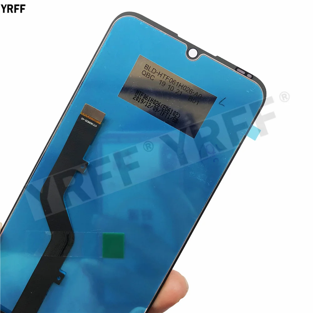 lcd screens for lenovo a7 l19111 with frame lcd display touch screen digitizer assembly panel phone repair sets free shipping free global shipping