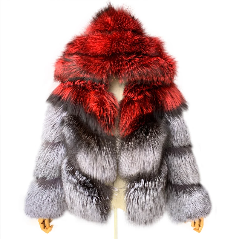 Новая модная шуба из натурального меха женские зимние короткие Роскошные шубы