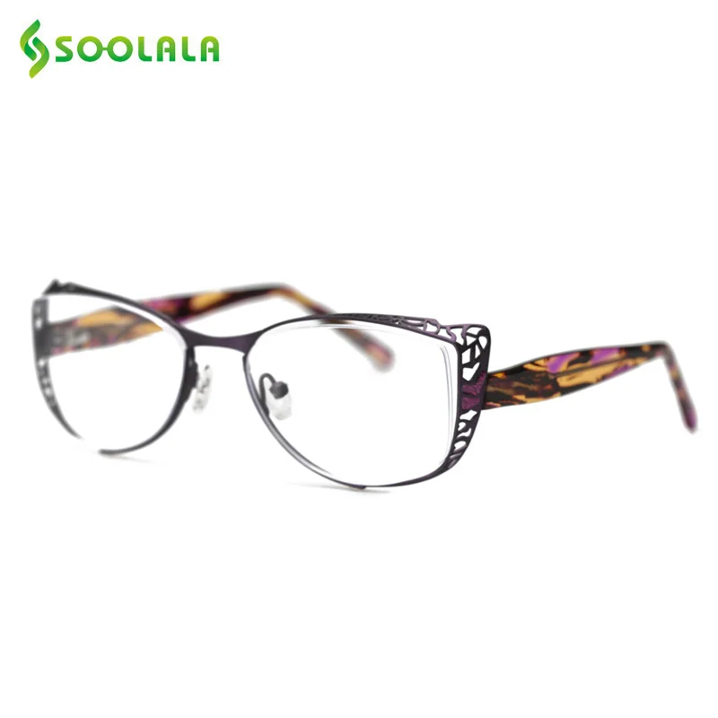 Очки для чтения женские с пружинными петлями и защитой от синего света|Женские