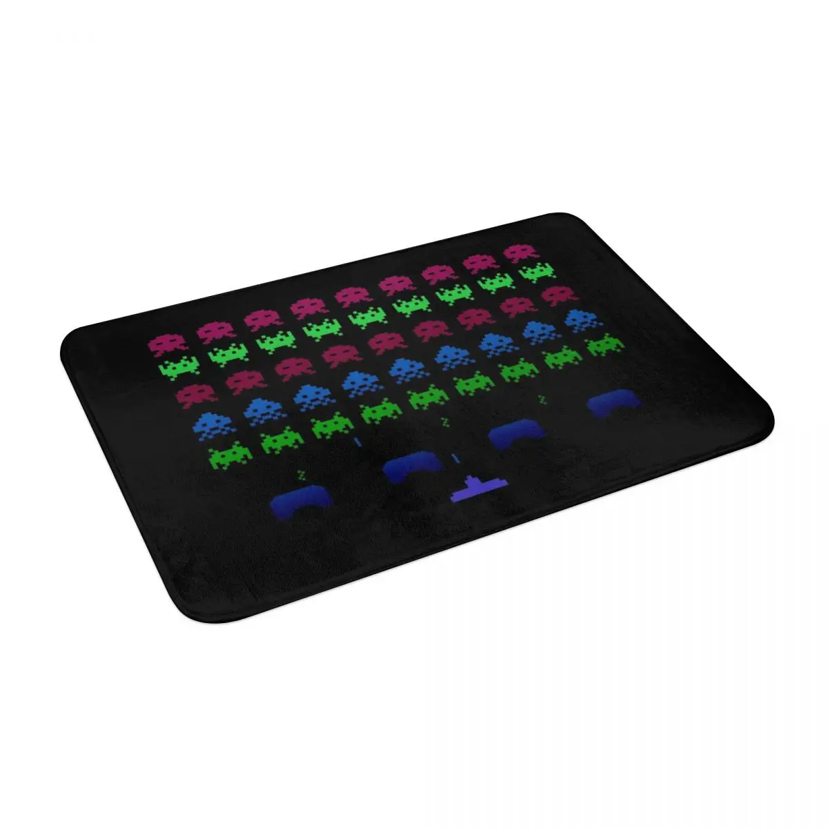 Space Invaders Doormat Carpet Mat Rug Polyester PVC Non-Slip Floor Decor Bath Bathroom Kitchen Balcony 40*60 | Дом и сад