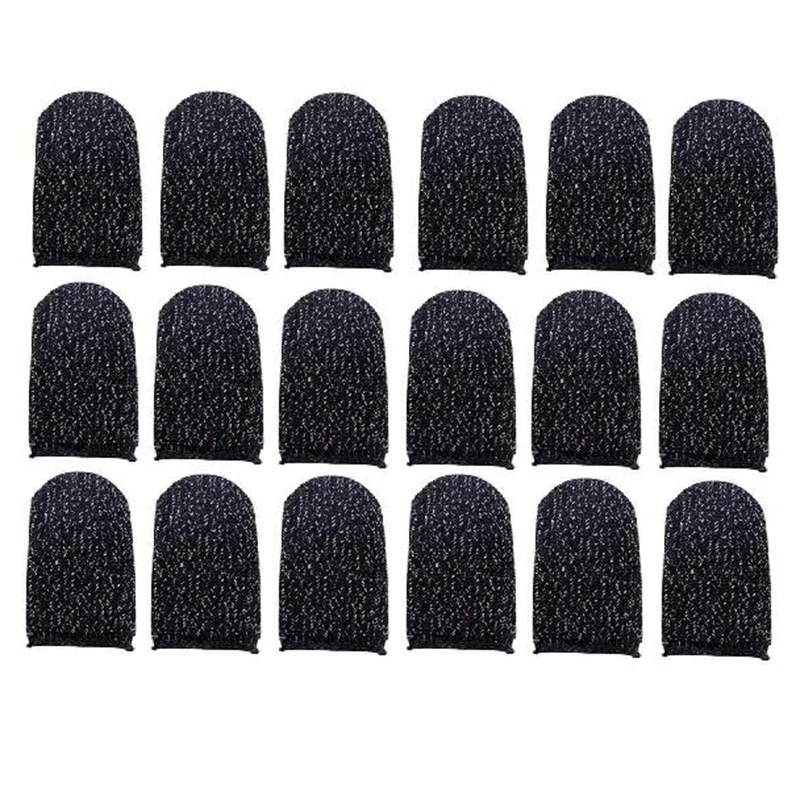 

RISE-30 шт игровой контроллер Пальчиковый рукав, дышащая анти-пот игровая пальчиковая кроватка для чувствительного нажатия Sn Пальчиковый рука...