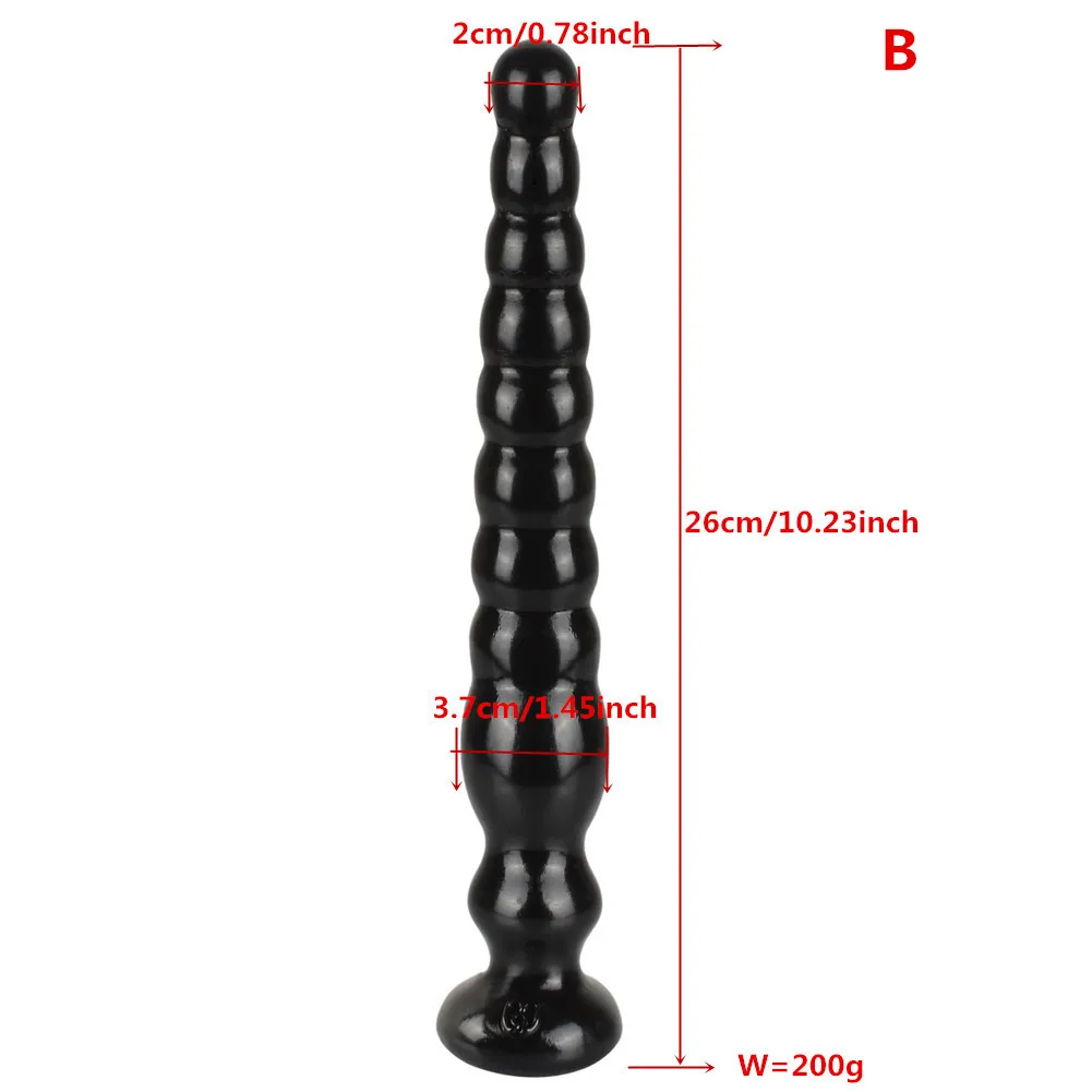 Сверхдлинная женская с бисерной палочкой Анальная села из бисера для массажа