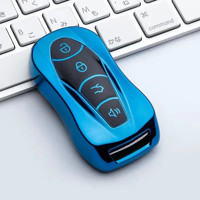 ТПУ чехол для автомобильного пульта дистанционного управления Geely Azkarra Tugella FY11 2019