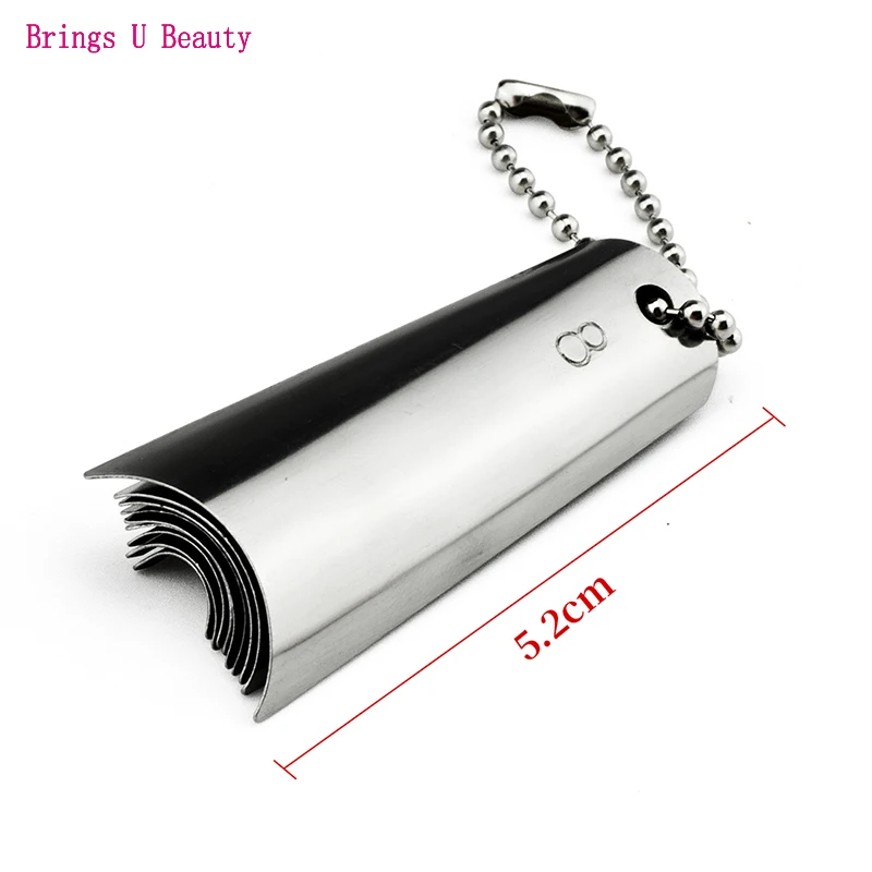 Инструменты для маникюра Easy French Tips Smile Line Cut Nail Art UV Gel Acrylic Essenial Tools 9 Sizes Cutter Edge Trimmer Template.