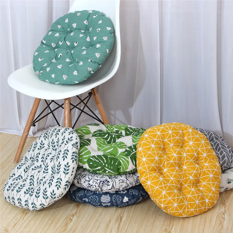 

Circle Cushion Europe Style Back Cushions Home Office Chair Sofa Pillow Buttocks Seat Cushion 40*40cm 45*45cm