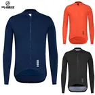 Новинка 2020, Мужская велосипедная Джерси YKYWBIKE с длинным рукавом, весенне-осенние велосипедные топы, Джерси для горного и шоссейного велосипеда, мужская одежда