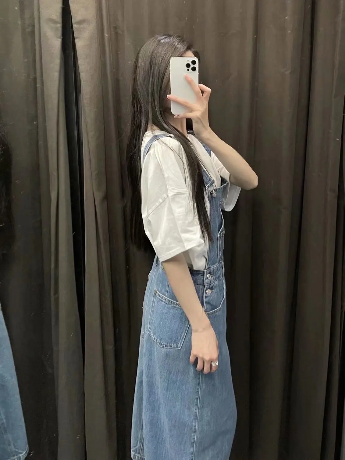 Женская джинсовая юбка с карманами поясом|Женские платья| |