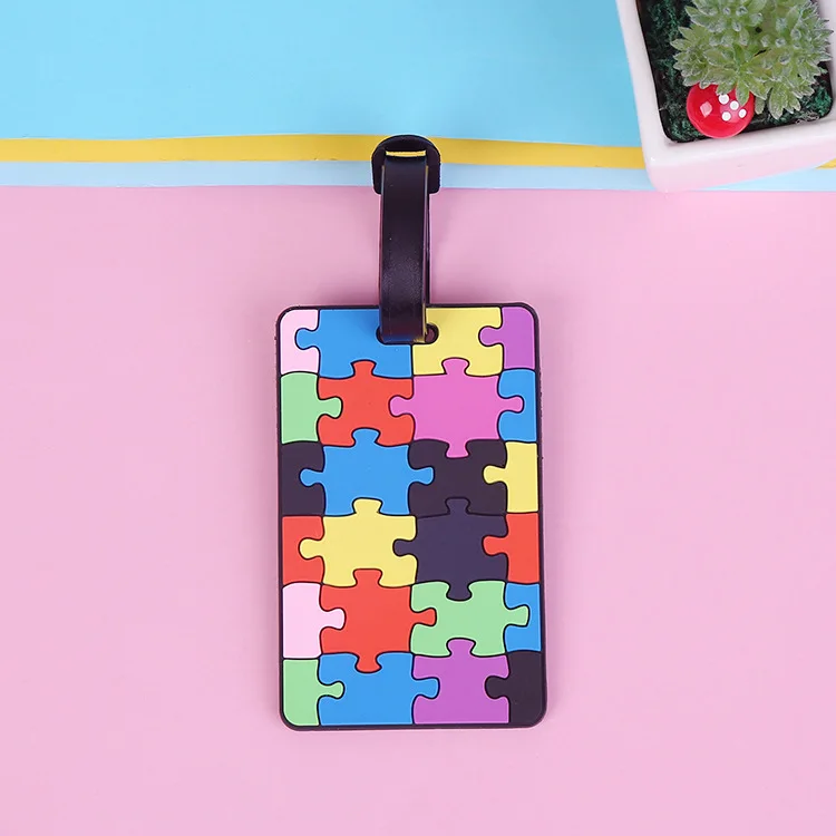 2020 багажная карта силиконовая бирка с именем креативный Национальный стиль