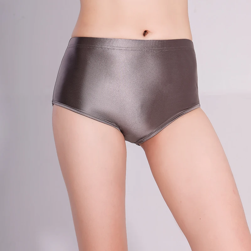 

XCKNY Sexy and glossy spandex Lycra Leggings stretch pants men and women's panties sexy high waisted sports pants