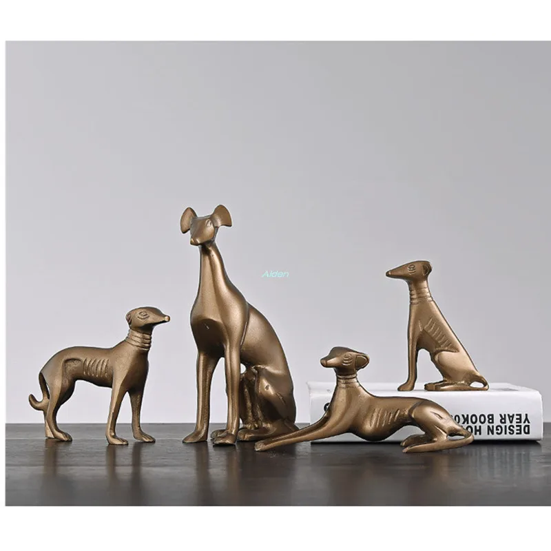 Моделирование животного 6 дюймов домашние украшения Greadog Greyhound Canis Lupus знакомство