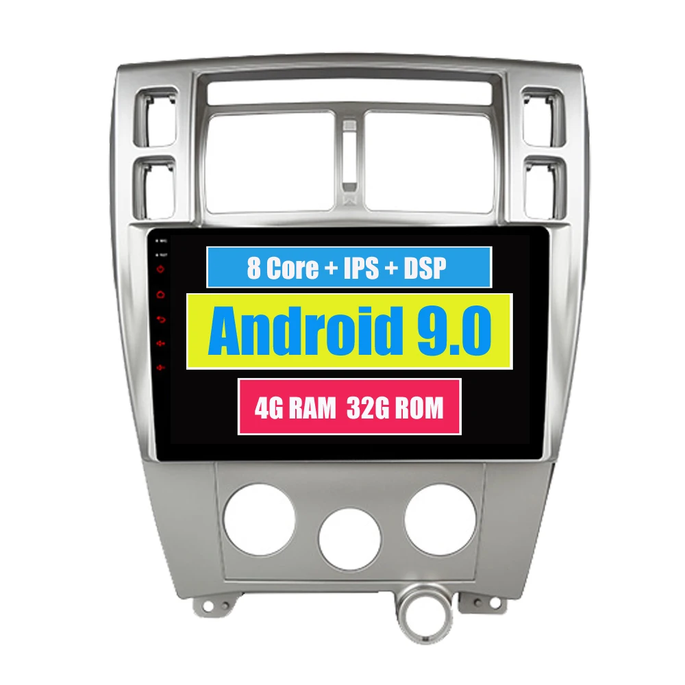 RoverOne Android 9 0 Octa Core Tucson автомобильное радио GPS для Hyundai 2005 2009 сенсорный экран