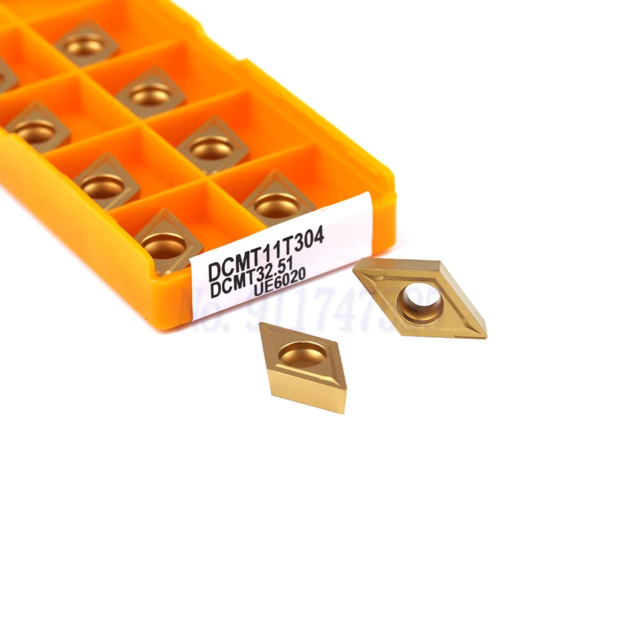 10 шт. DCMT11T304 VP15TF UE6020 US735 DCMT11T308 внутренний режущий инструмент токарный станок с ЧПУ