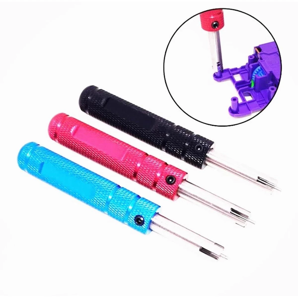 

1PC MS MSL Chassis Milling Cutter Internal Shock Milling Column 360 Degree Hobbing Cutter Mini 4WD Tools for RC Tamiya 4WD Car