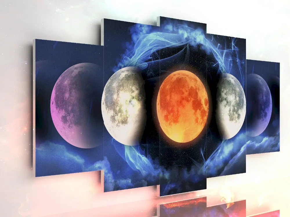 Картина на холсте Фэнтези мотивационный плакат абстрактное искусство Laminas Decorativas