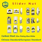 Гаечный ползунок упругая гайка слот t-образная гайка Раздвижные T гайка Roll-in шрапнель шаровые гайки пружинная гайка для 3D печать 30,40,45 серии 5 шт.