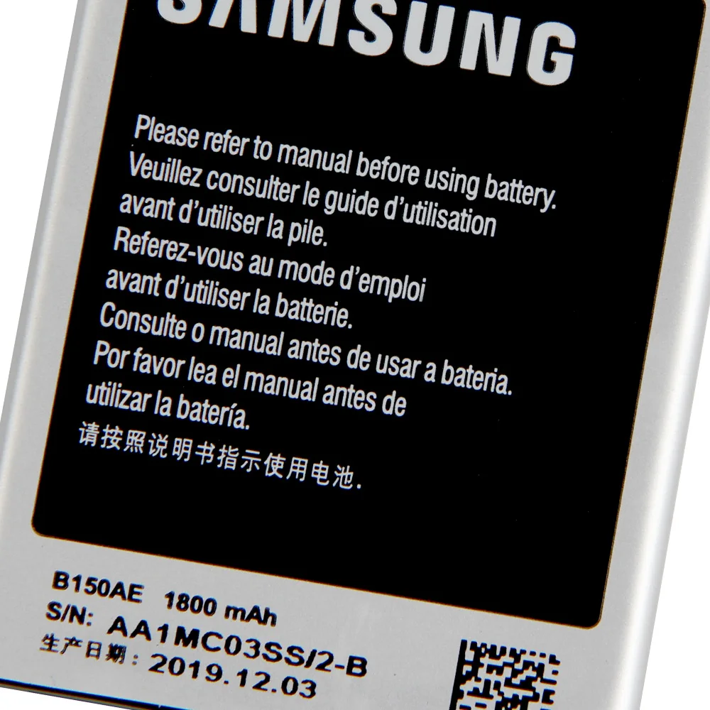 Аккумулятор SAMSUNG B150AE B150AC для Samsung GALAXY Trend3 G3502 G3508 G3509 I8260 SM-G350E G350E G350 1800 мАч оригинал |