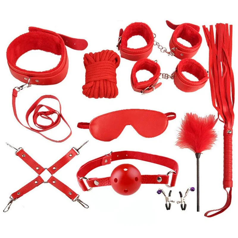 Наручники для секса секс инструменты наручники зажимы сосков БДСМ маска бандаж