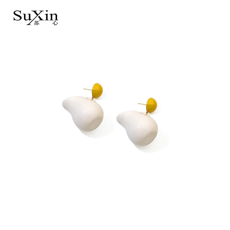 Креативные крутые висячие серьги Suxin в виде вазы для женщин и девушек 2019 стильные